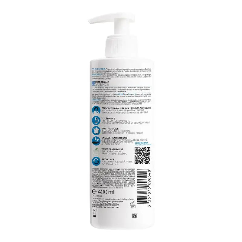 La Roche Posay Lipikar Baume Ap+M 400 ml