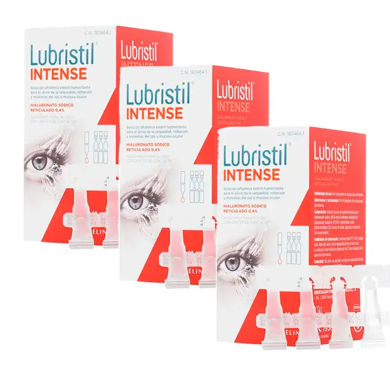 Lubristil Intense, Pack 3 x 30 Sneezes
