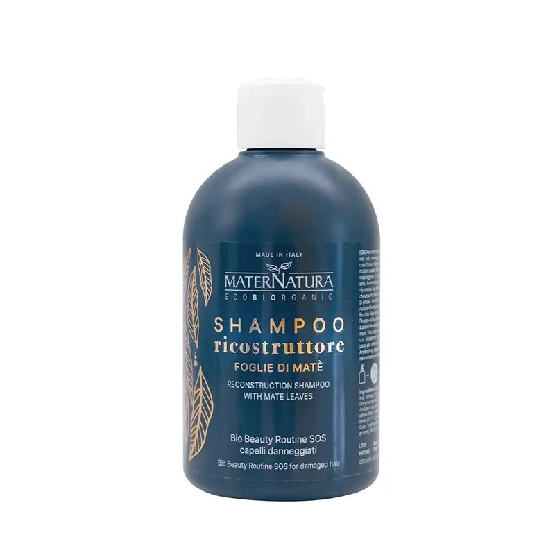 Maternatura Reconstructing Shampoo With Mate Leaves, 75 ml