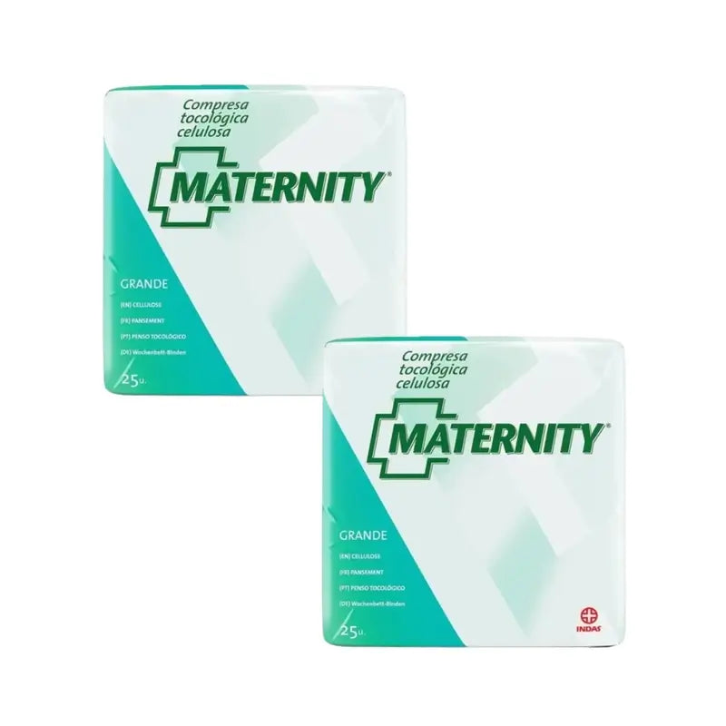 Maternity Tocological Cellulose Pad, 2 x 25 units