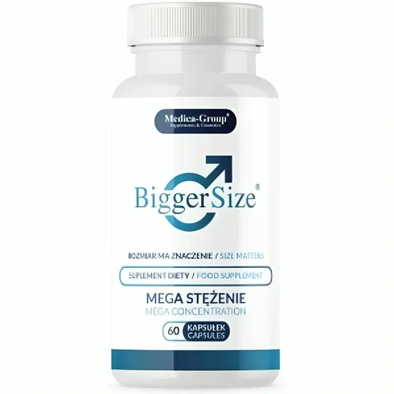 Medica Group Biggersize Natural Food Supplement To Boost Male Vitality And Energy , 60 capsules