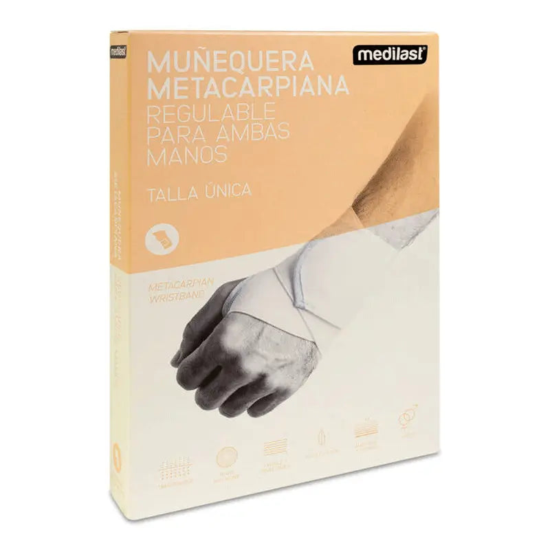 Medilast Metacarpal Wrist Support Traumaplus White