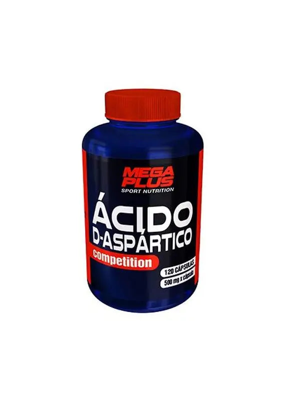 Mega Plus Acido D-Aspartico, 120 Cápsulas