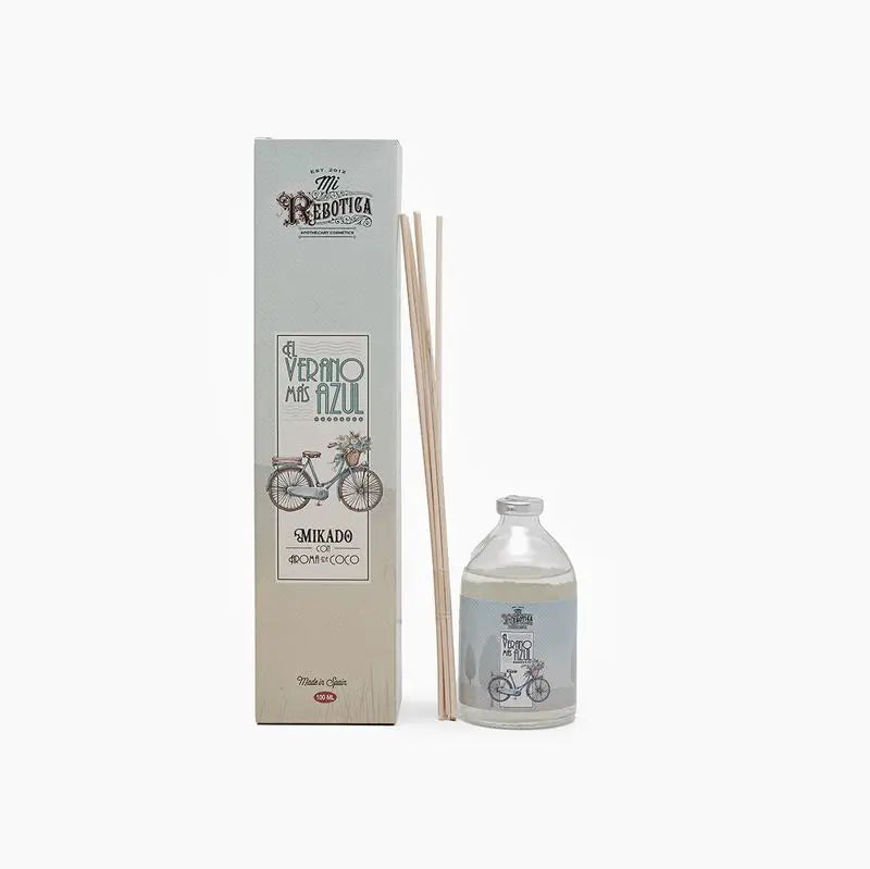 Mi Rebotica Mikado Aromático Coco Verano Azul 100 Ml