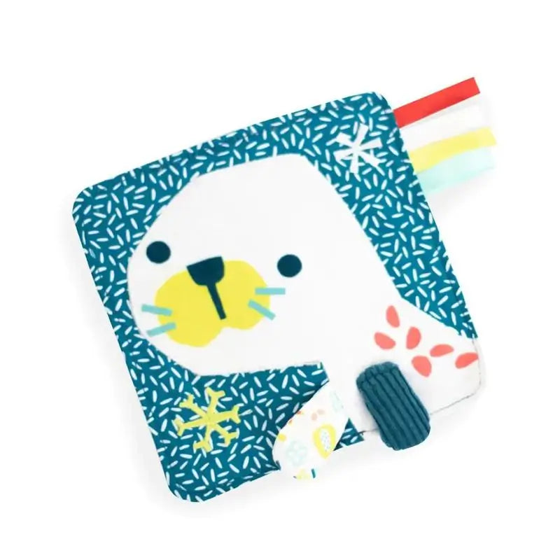 Miniland Juguete De Papel Crujiente Para Bebés: León Marino