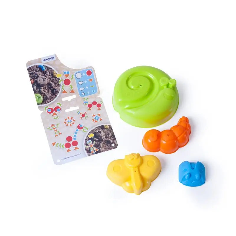 Miniland Set De 4 Moldes De Arena