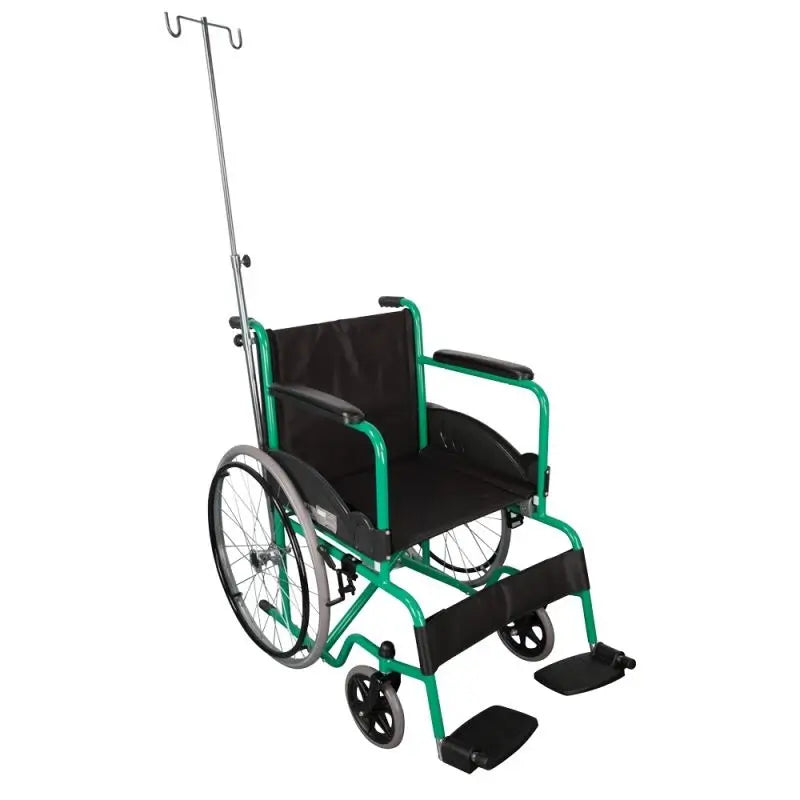 Mobiclinic Silla De Ruedas Con Sistema Antiplegado Con Soporte De Bombona Y Gotero