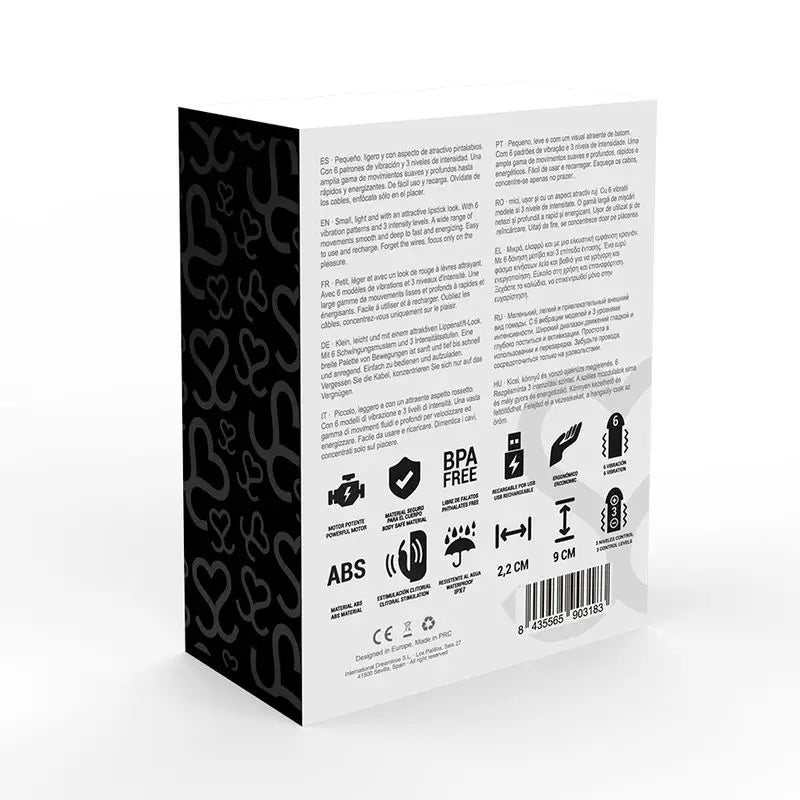 Moressa Ivy Vibrador Estimulador Viaje Negro