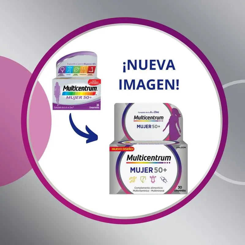 Multicentrum Women 50+ Multivitamin, 90 Tablets