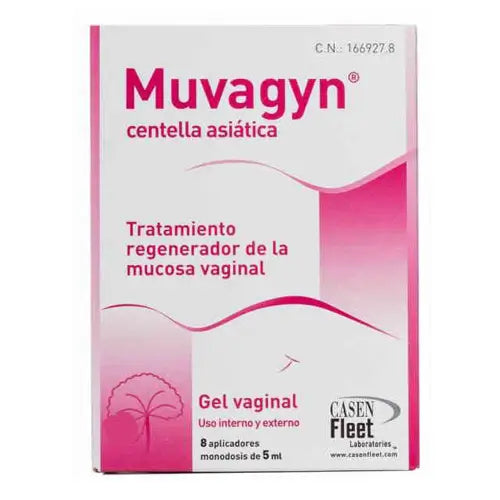 Muvagyn Centella Asiatica Vaginal Gel 8 Applicators