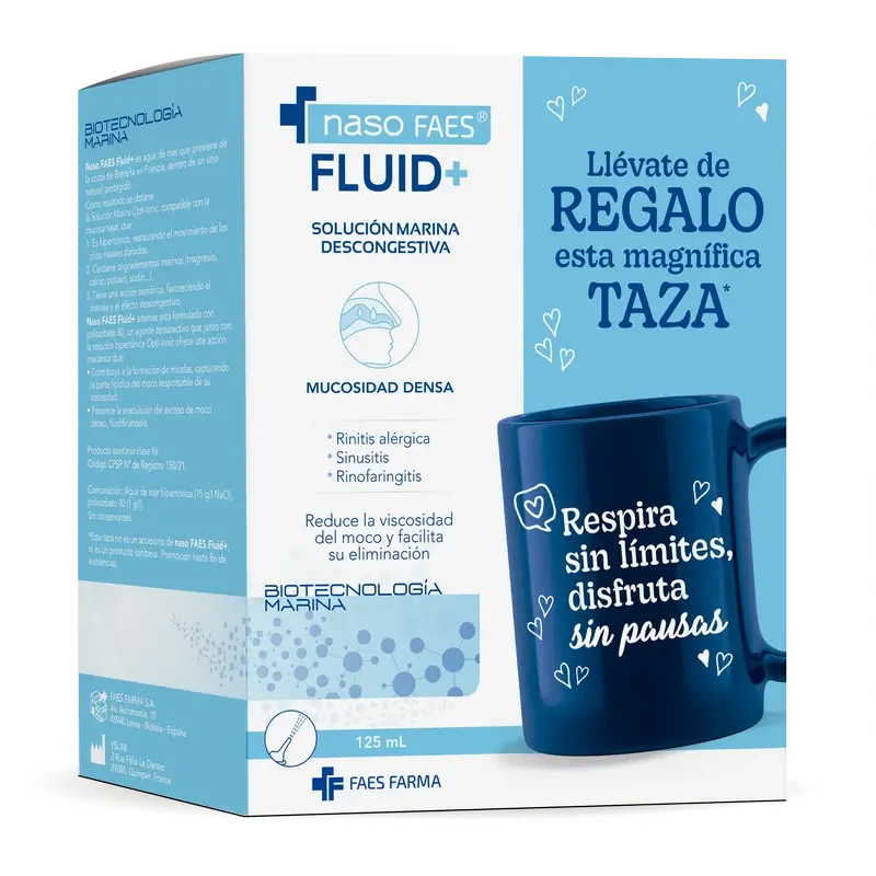 Naso Faes Fluid+ Nasal Cleansing 125 ml