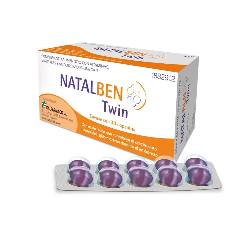 Natalben Twin, 30 Capsules