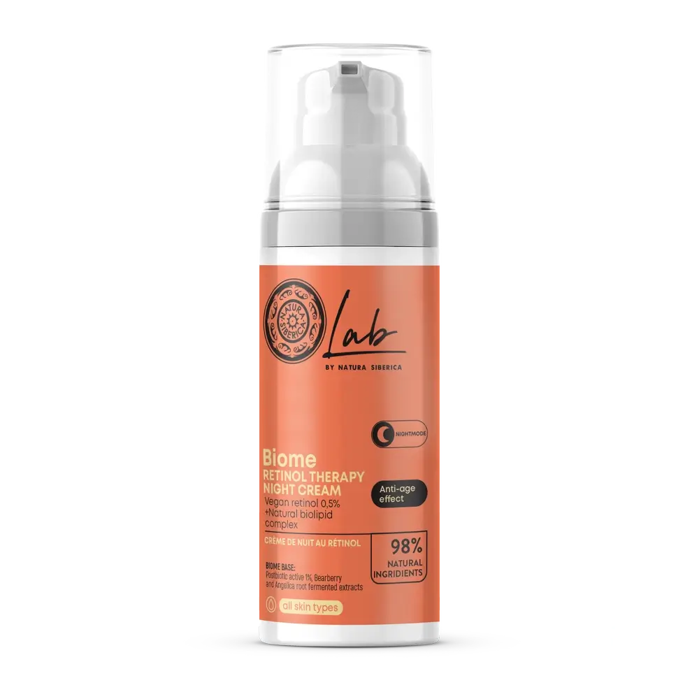 Natura Siberica Retinol Therapy Facial Night Cream, 50 Ml