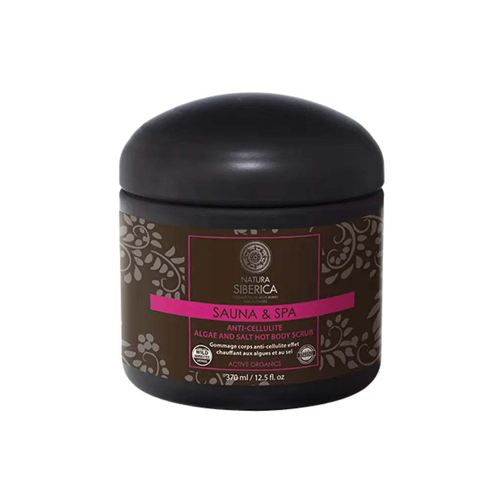 Natura Siberica Warm Anti-Cellulite Algae & Salt Body Scrub , 370 ml