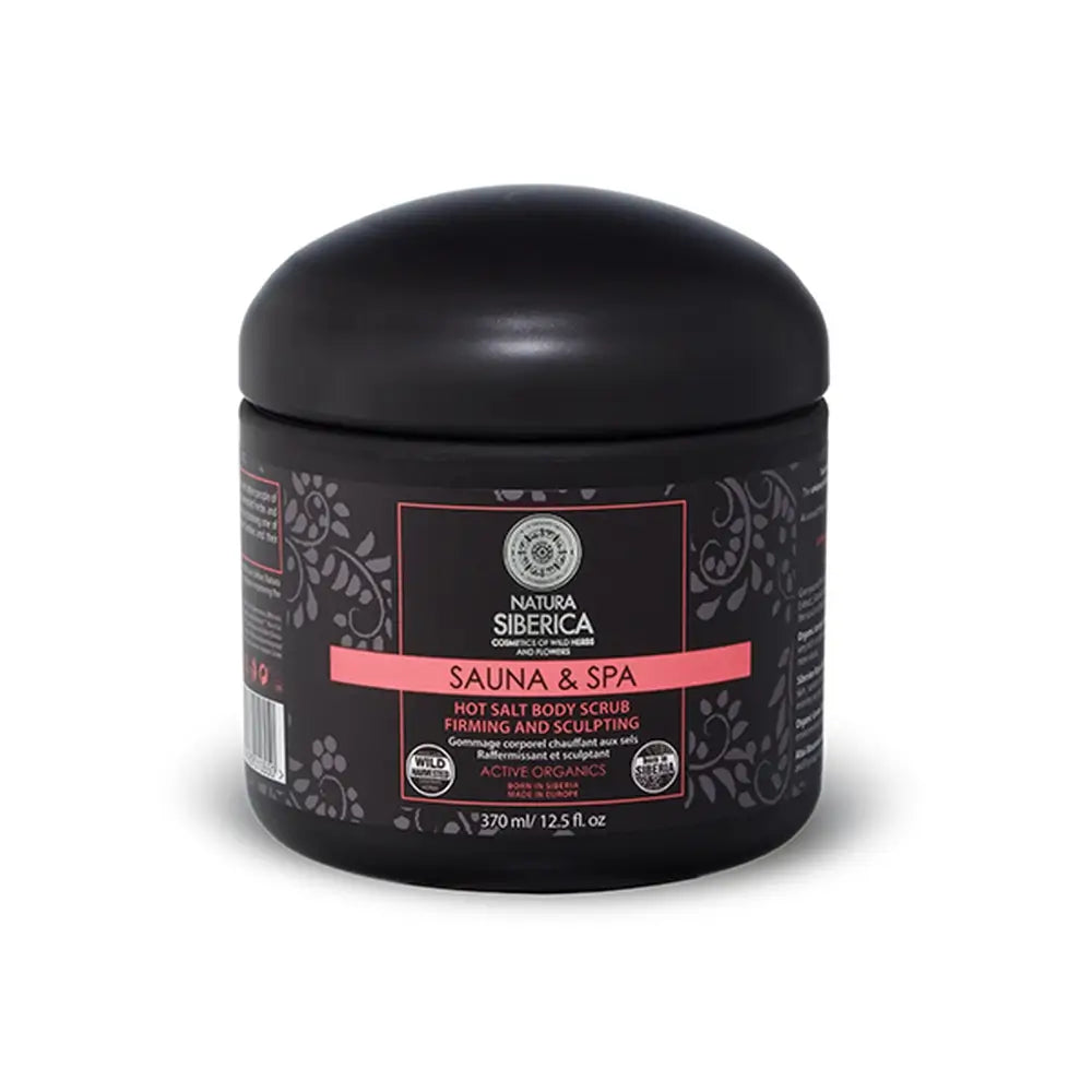 Natura Siberica Sauna&Spa Hot Body Peeling Based On Firming And Shaping Salt. , 370 ml