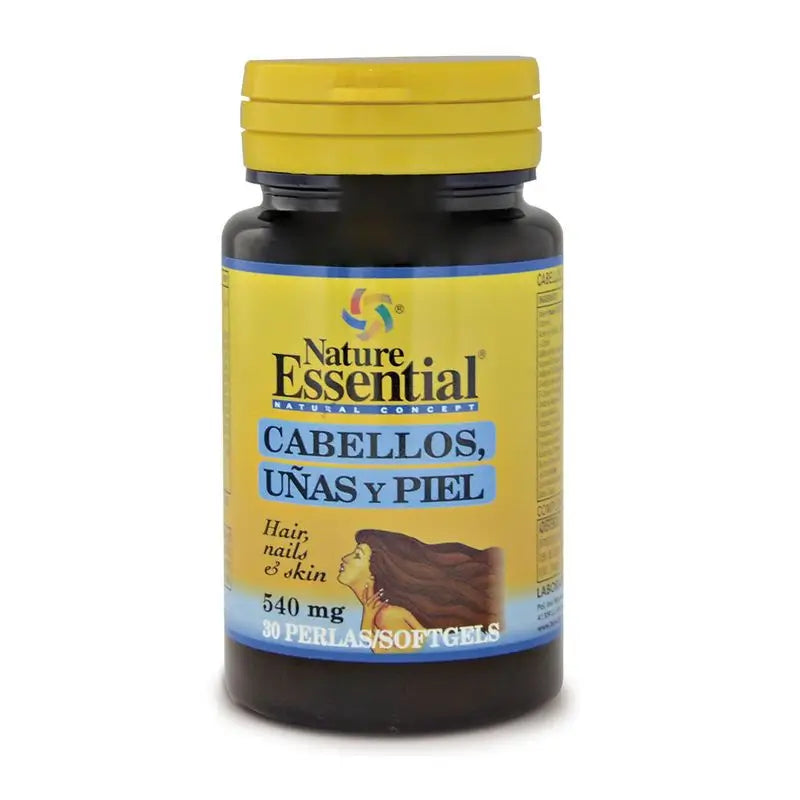 Nature Ess Cabellos Uñas & Piel 540 Mg , 30 perlas
