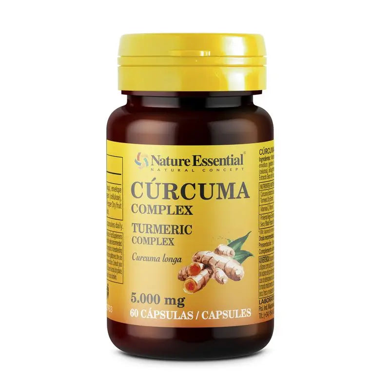 Nature Essential Curcuma+ Vit. C. , 60 cápsulas