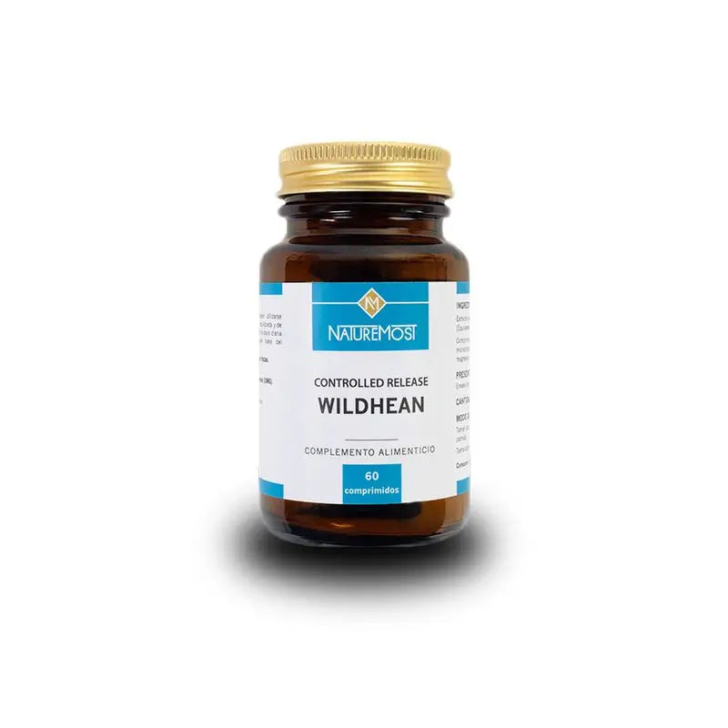 Naturemost Wildhean L. Sostenida 25 Mg , 60 comprimidos