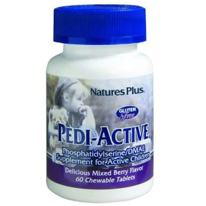 Natures Plus Pedi-Active Masticable 60Comp.