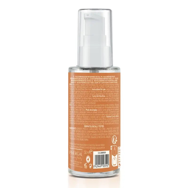 Naturtint Natural Curl Defining Repairing Oil 50Ml