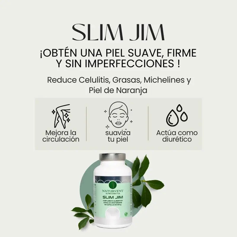 Naturvent Anti-Cellulite Slim Jim, 100 capsules