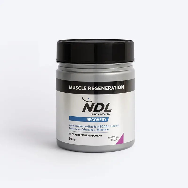 NDL Pro-Health Muscle Regeneration, BCAAs 2:1:1, Glutamine, Fruits of the Forest Powder 300g