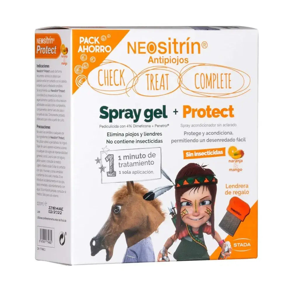 Neositrin Protection Pack + Spray Gel + Lendrera