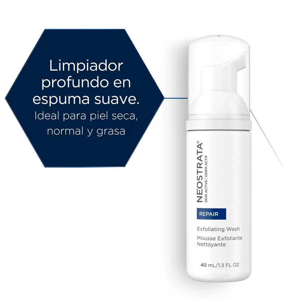 Mousse nettoyante exfoliante pour le visage Neostrata Skin Active, 125 ml