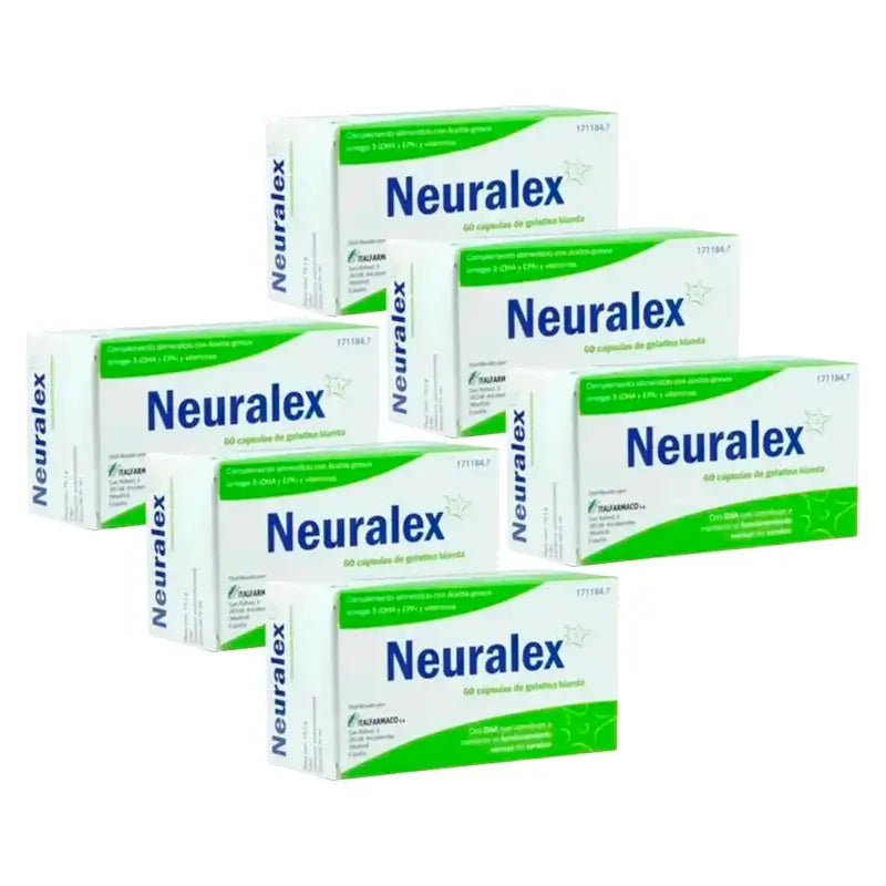 Neuralex, Pack 6 x 60 Capsules