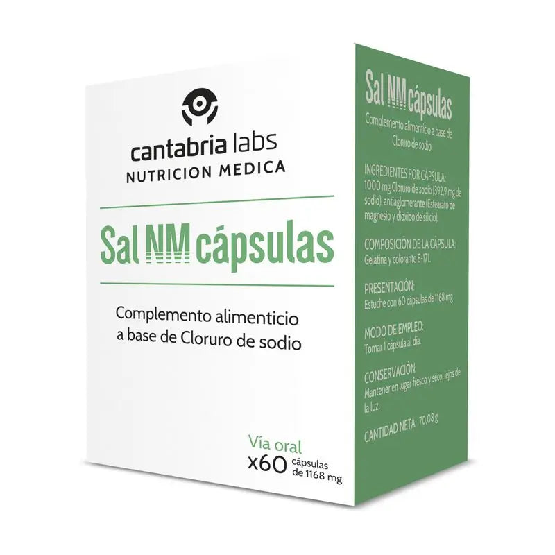 Salt NM 60 Capsules, Cantabria Labs Nutrición Médica