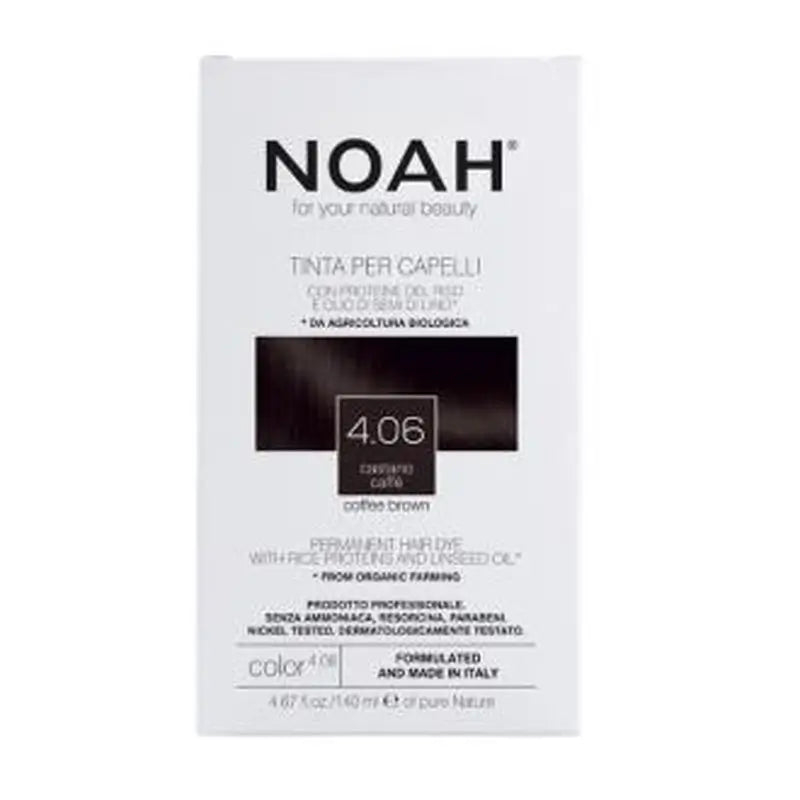 Noah Tinte Capilar Marron Cafe 4.06 140Ml.