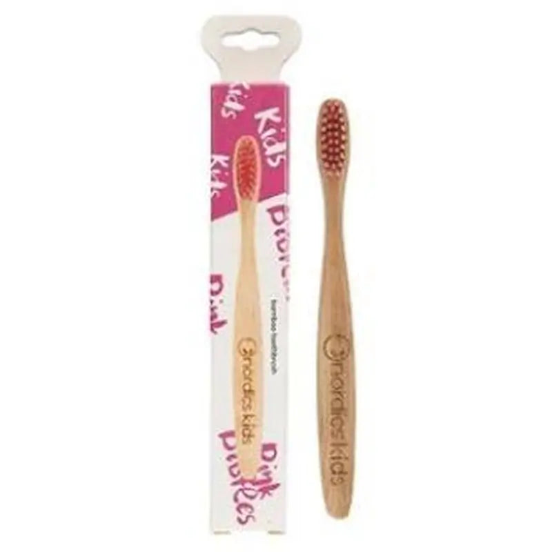Nordics Oral Care Cepillo Dental Bambu Niños - Rosa