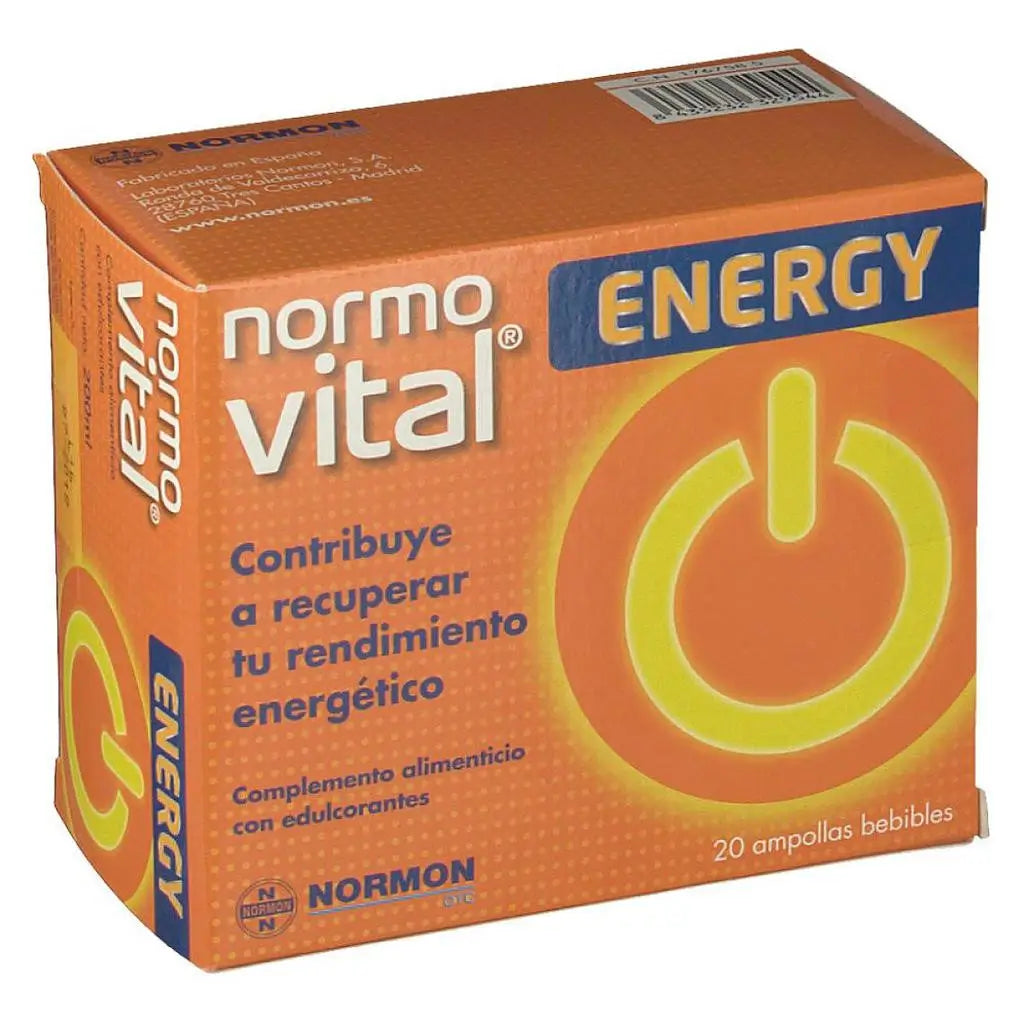 Normovital Energy 20 Ampoules