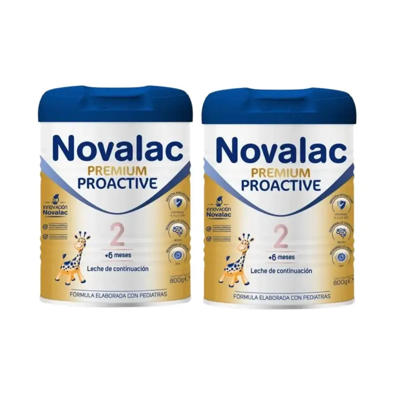Novalac Premium Proactive 2 Milk Formula, 2X800 Gr