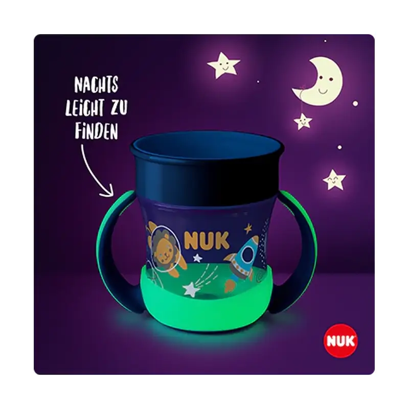 Nuk Mini Magic Cup Night +6Months 160Ml.