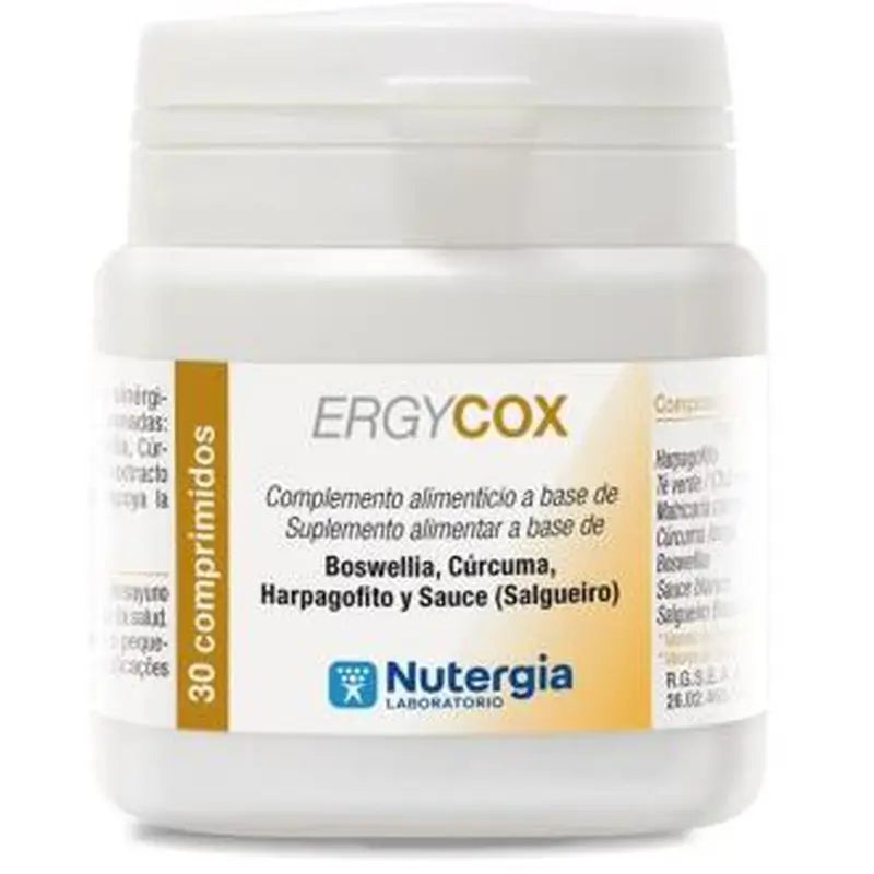 Nutergia Ergycox 30 Comprimidos