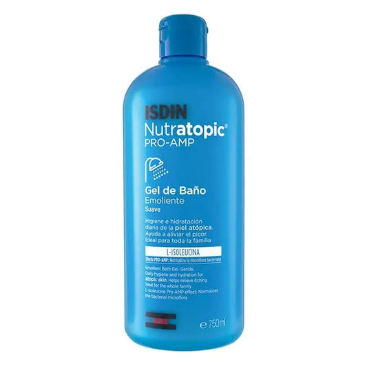 Isdin Nutratopic Pro-Amp Emollient Bath Gel 750ml