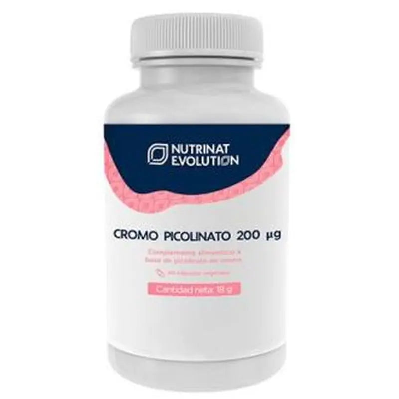 Nutrinat Evolution Cromo Picolinato 200Ug 60V Cápsulas