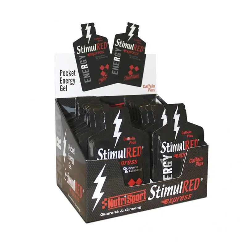 Nutrisport Caja Stimul Red Express Exotico, 24 Geles