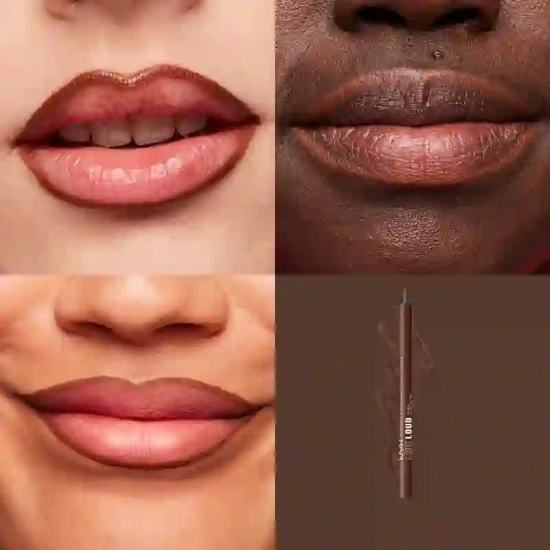 Nyx Line Loud Lip Pencil, Long Lasting, + Defined, + Thick, Non-Transfer, Shade 33 Too Blessed , 1,2 gr