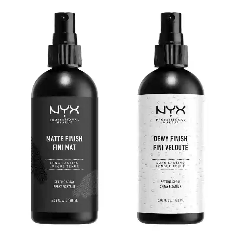Nyx Matte Finish Setting Spray Setting Spray Matte Finish Maxi Size 180 Ml , 180 ml