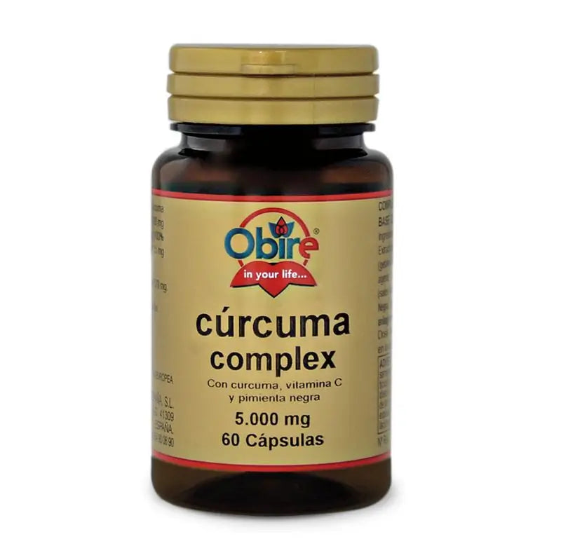 Obire Curcuma + Vit. C. , 60 cápsulas