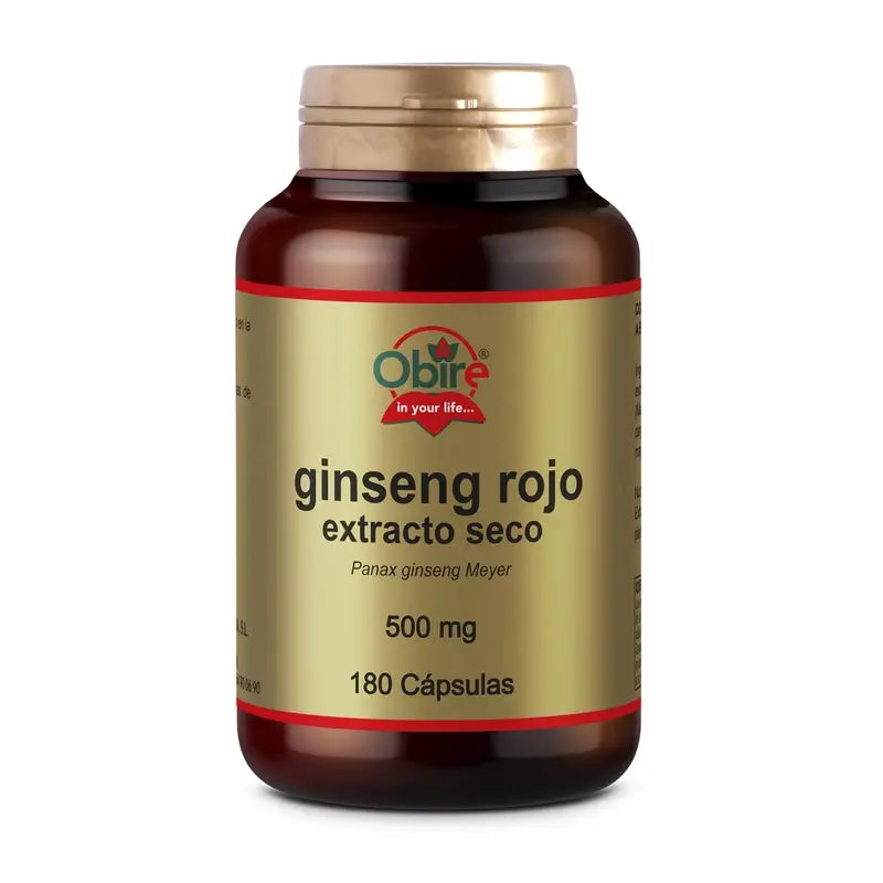 Obire Red Ginseng 500 Mg (Dry Ext.) 180 Capsules