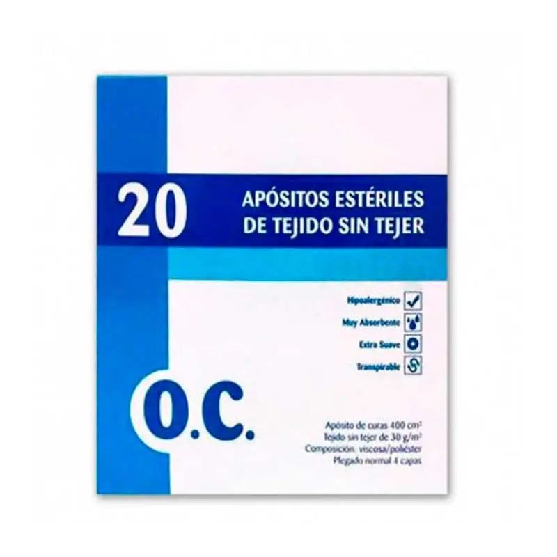 Oc Compress Sterile Non-Woven 7,5 cm x 7,5 cm