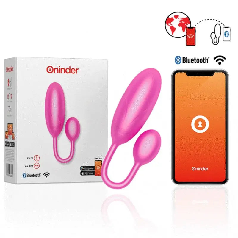 Oninder Denver Huevo Vibrador Rosa 7 X 2.7 Cm