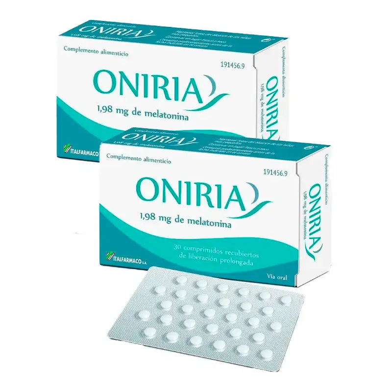 Oniria Lib Prol Nutraceutical 1,98 mg/ Pack 2 x 30 tablets