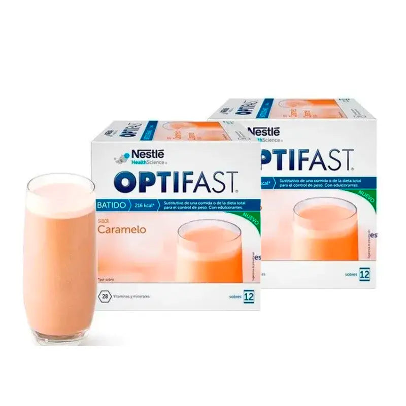 Optifast Milkshake Caramel Pack 2 x 55 grams