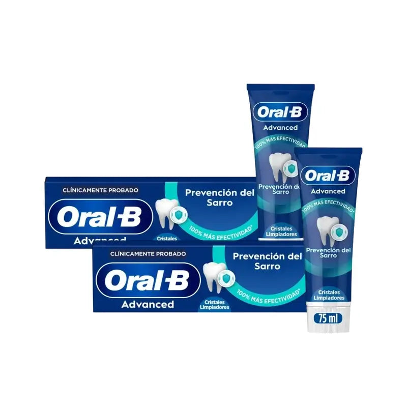 Oral-B Advanced Tartar Prevention, 2X75Ml