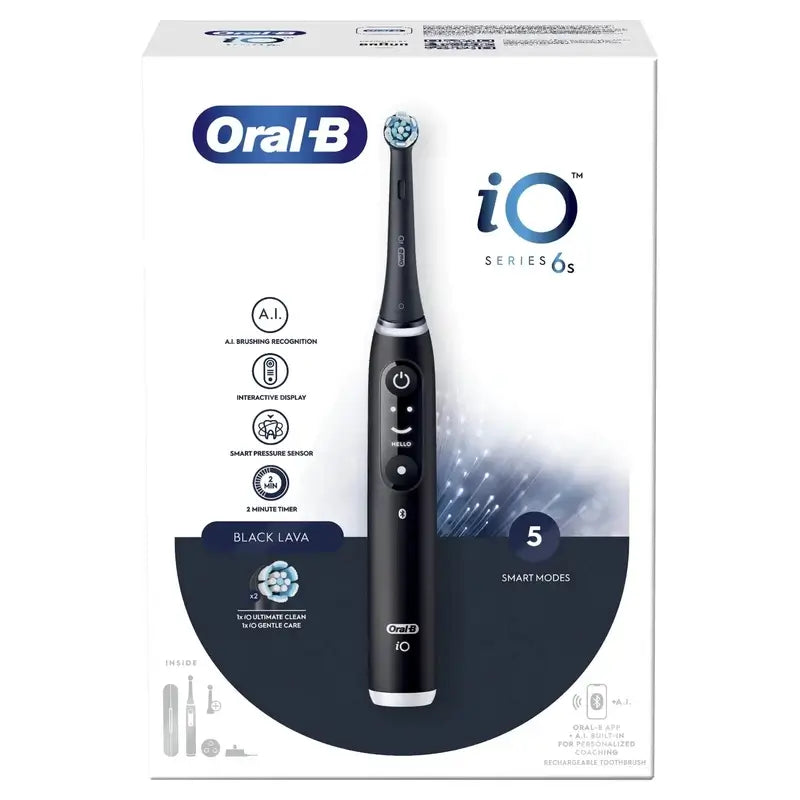 Oral-B Braun iO6s Electric Toothbrush Black