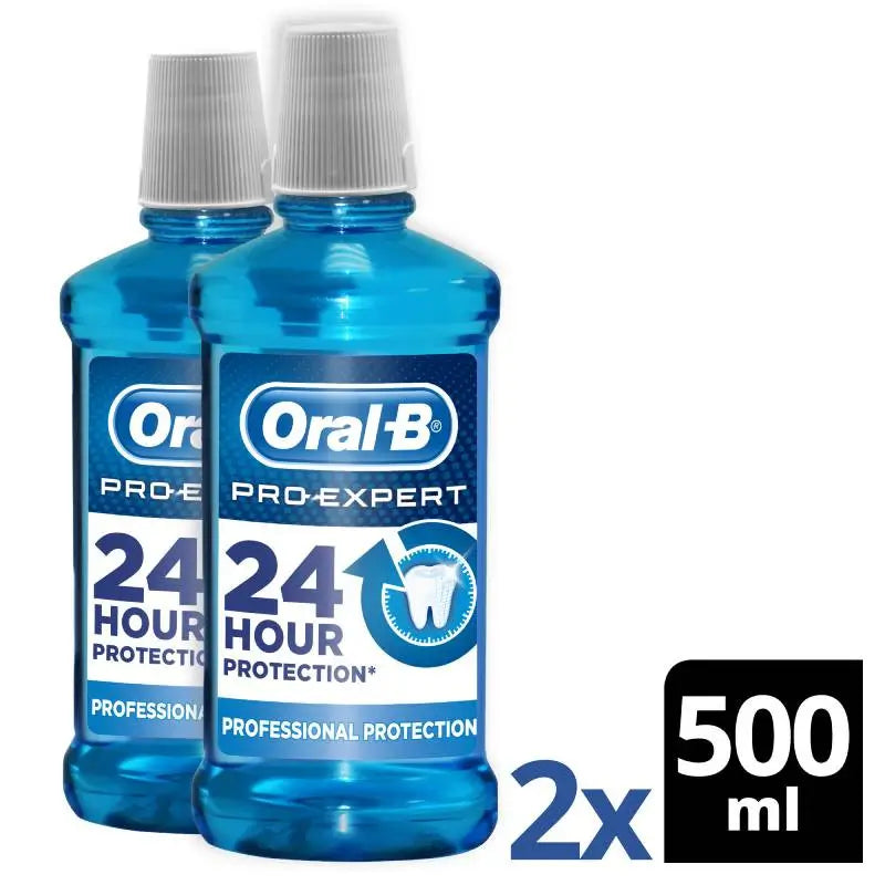 Oral-B Pro-Expert Professional Protection Mouthwash 2X500 ml